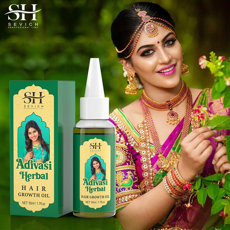 Ayurvedic & Herbal Wellness Kits - Ayurvedic 모발 성장 오일, 인도 아디바시
