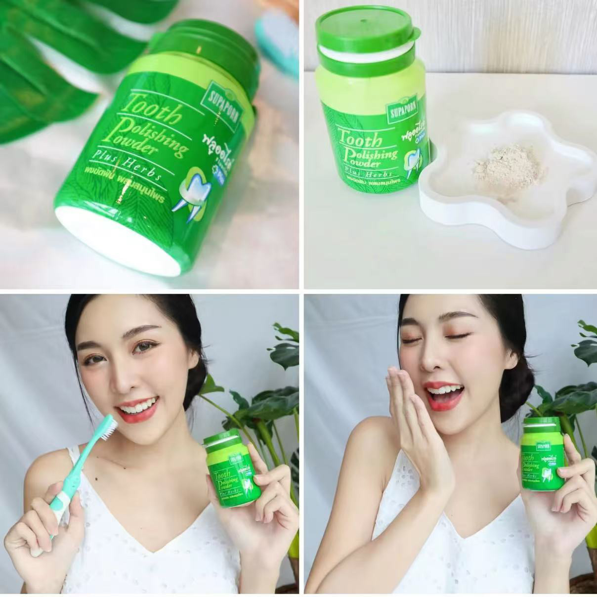 태국 수파포른 허벌 치약, 담배 및 차 얼룩, 치석 및 - Herbal Wellness Products 리뷰 및 가격