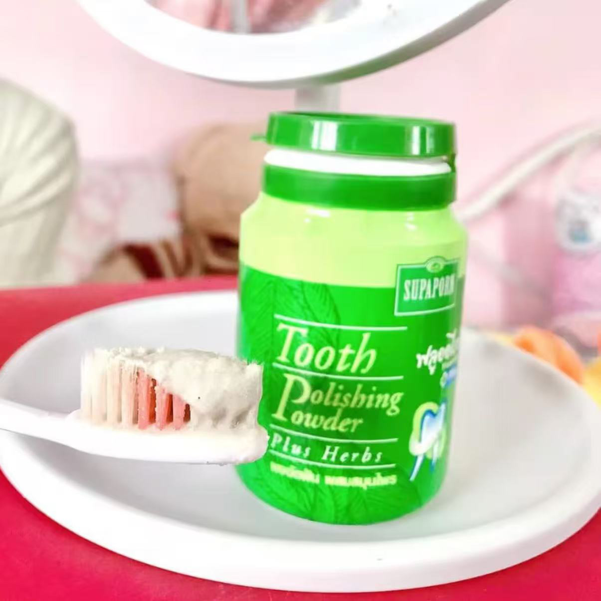 태국 수파포른 허벌 치약, 담배 및 차 얼룩, 치석 및 - Herbal Wellness Products 리뷰 및 가격