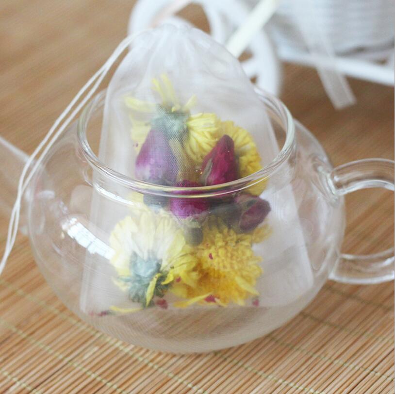 50 개/몫 빈 티백 나일론 소재 티백 문자열 치유 인 - Herbal Wellness Products 리뷰 및 가격