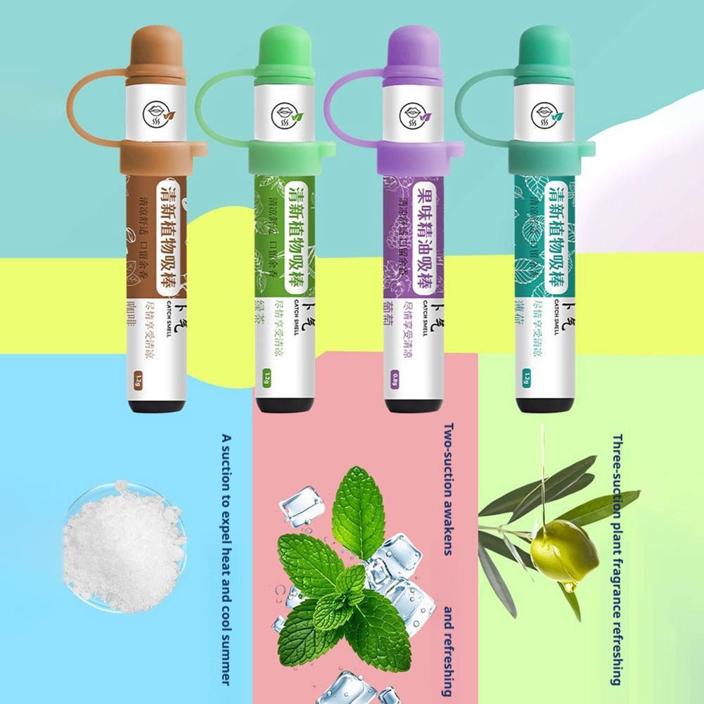 과일향 아로마테라피 스틱 허브 휴대용 아로마 흡입기 민 - Herbal Wellness Products 리뷰 및 가격
